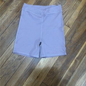 For Love And Lemons blush Bike Shorts